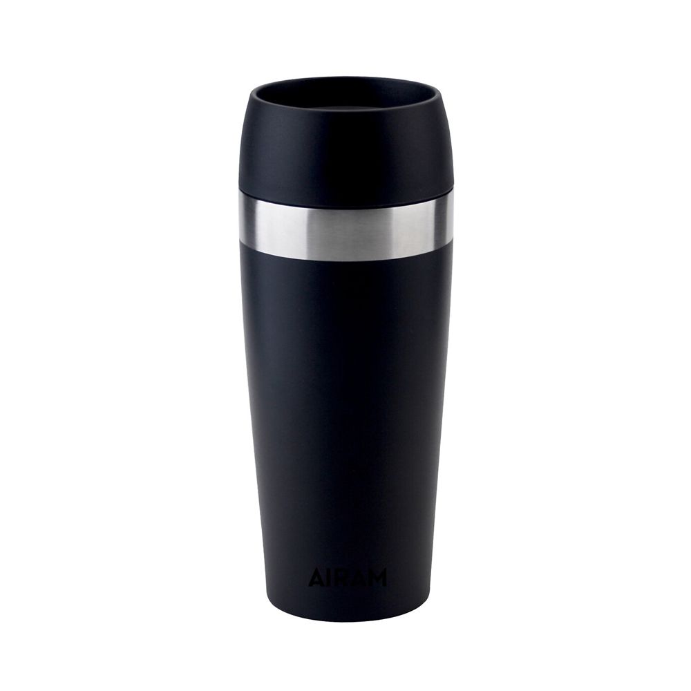 Airam Mugi Stål termosmugg 0,48 l svart