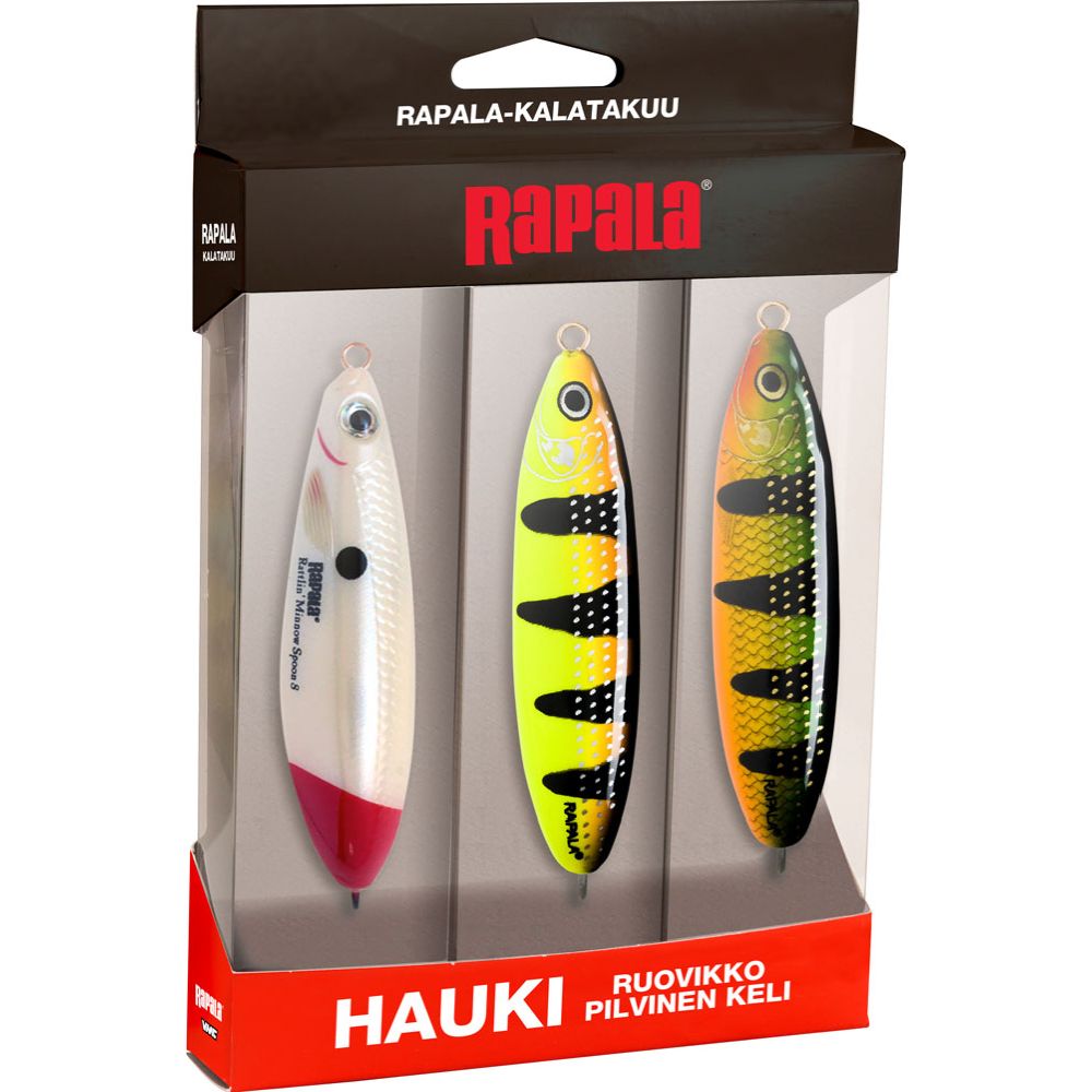 Rapala Kalatakuu viehesarja hauki, pilvinen keli