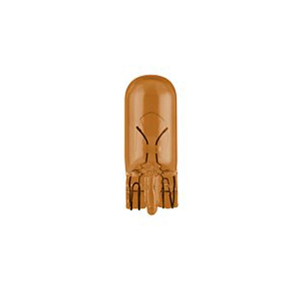 Philips Lasikantapolttimopari 12V 5W WY5W (T10) oranssi