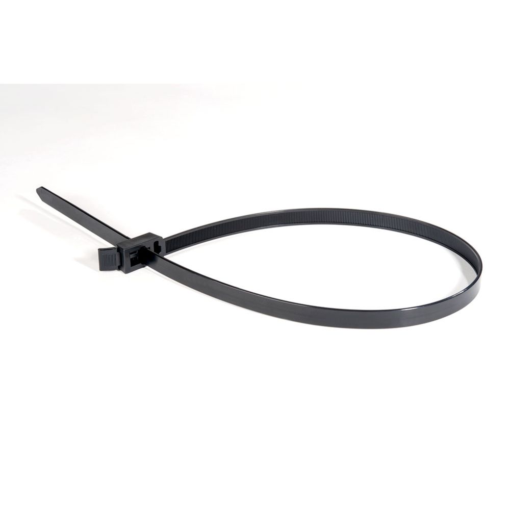 HellermannTyton SpeedyTie öppningsbart buntband 750 x 13 mm, 5 st., svart