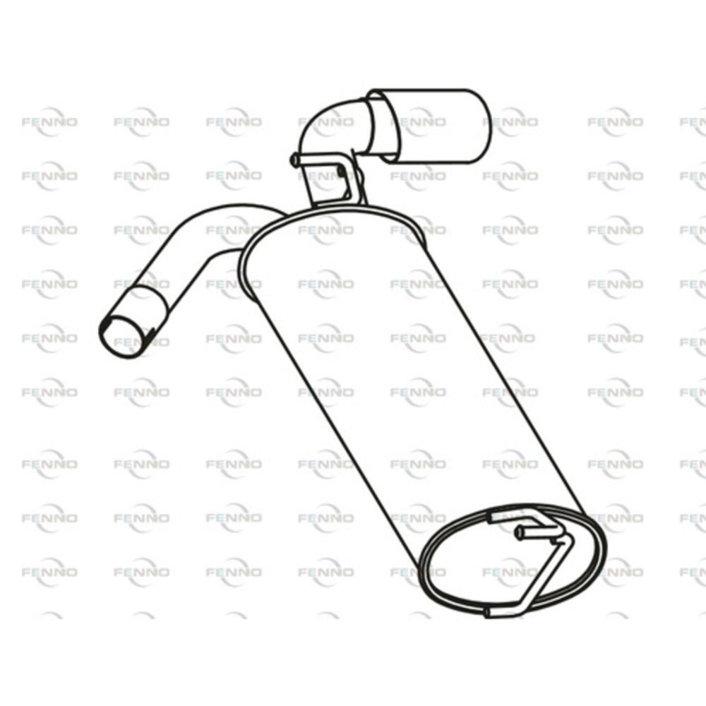 Takaäänenvaimentaja 14-00018