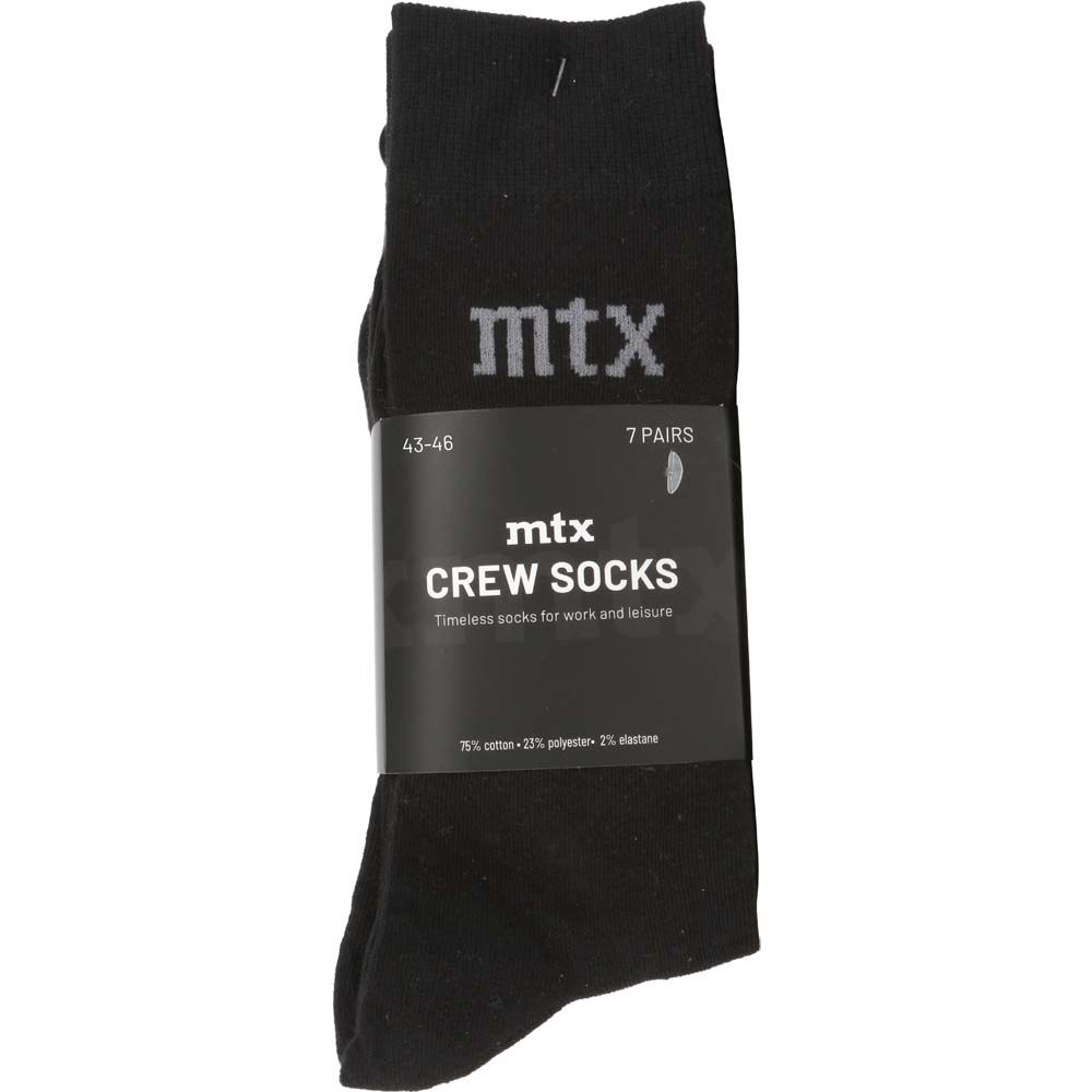 MTX Crew pitkävartiset sukat 7-paria