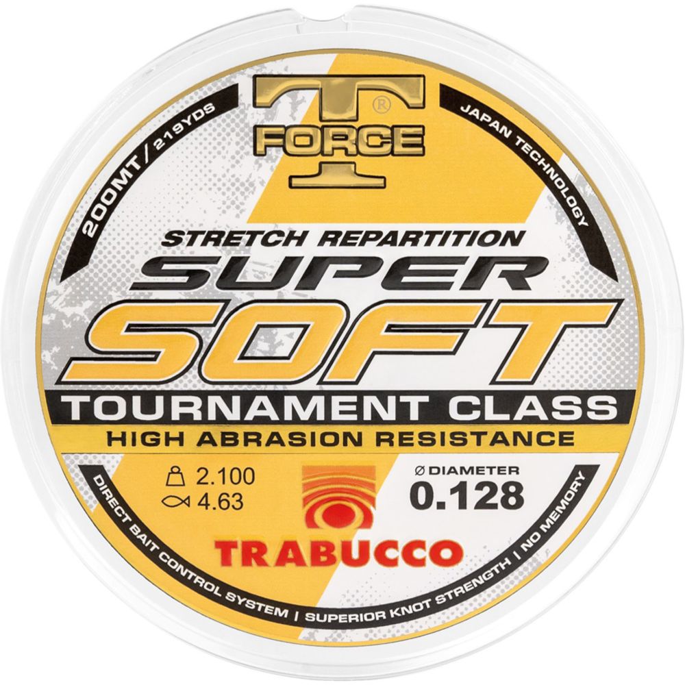 Trabucco T-Force Super Soft 200 m väri: kulta