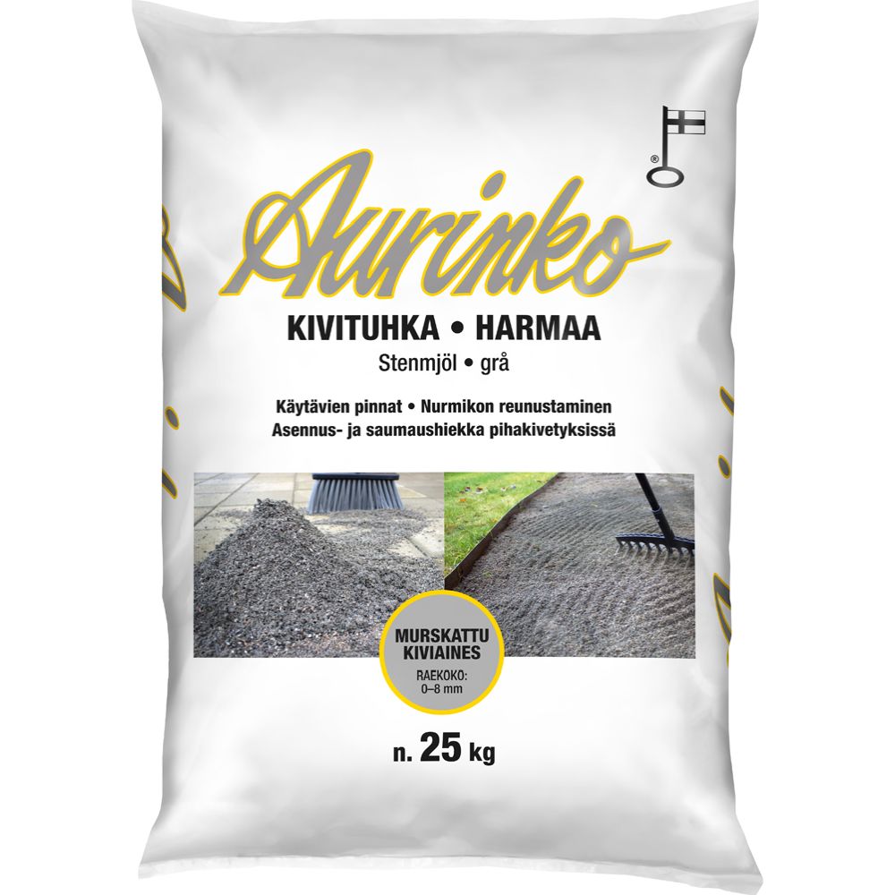 Aurinko kivituhka 25 kg