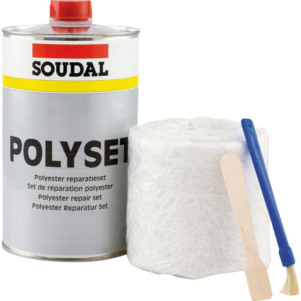 Soudal klaaskiud komplekt 1 kg