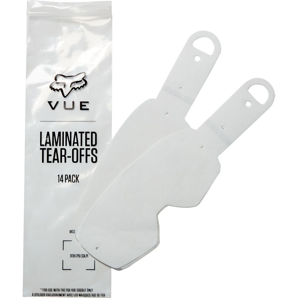 Fox Vue laminoidut tear-off kalvot 14 kpl