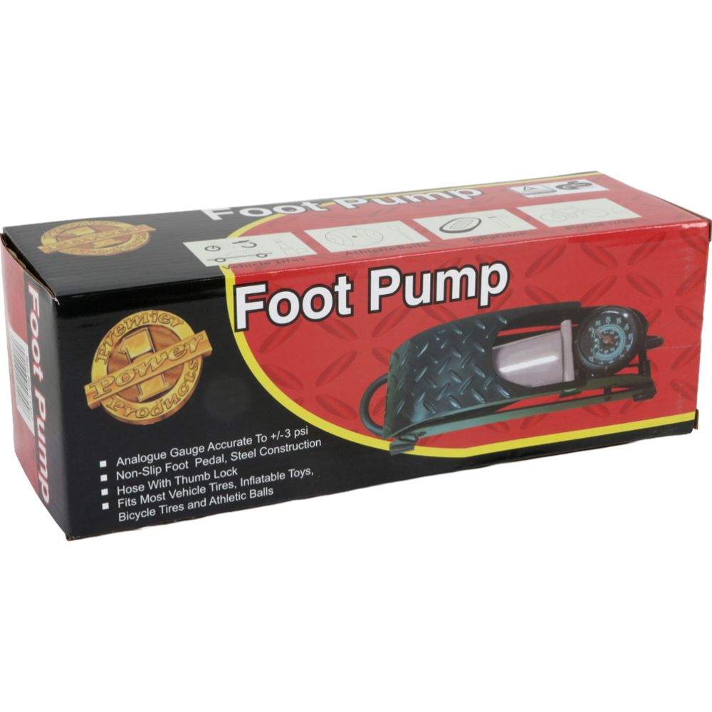 DZ Hardware fotpump med mätare