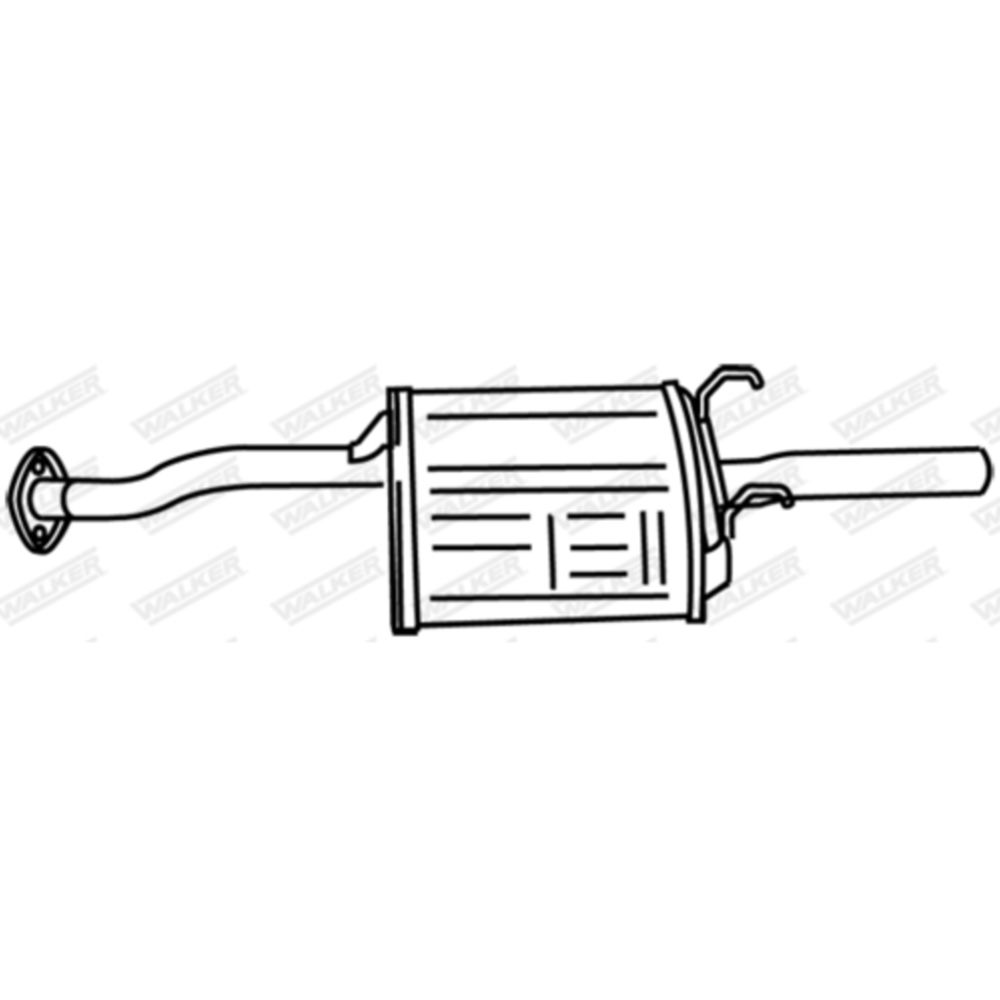 Takaäänenvaimentaja 14-2875