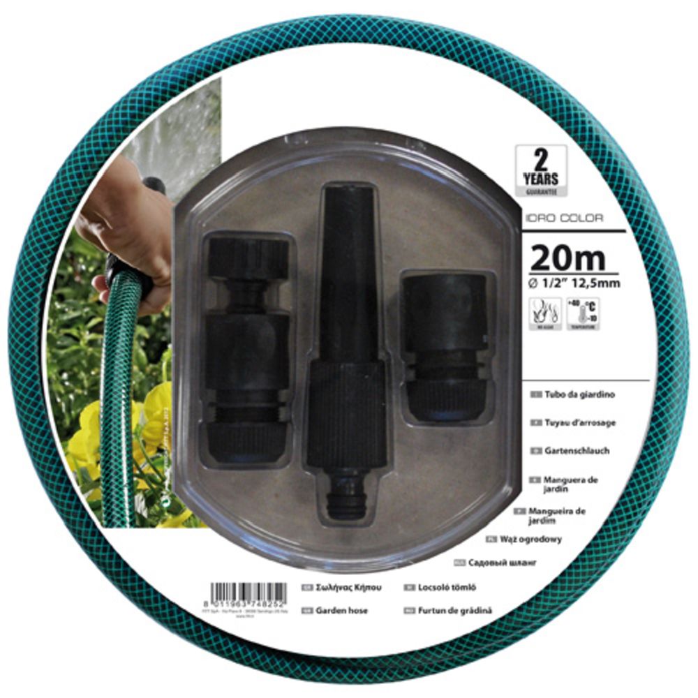 FITT trädgårdsslangset 1/2" (12,5 mm) 20 m