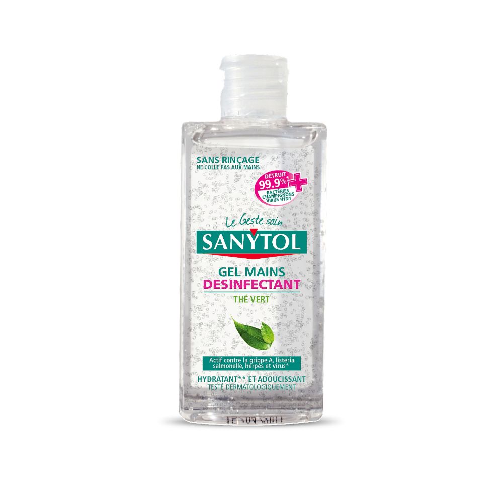 Sanytol desinfitseerimisvahend kätele green tea 75 ml