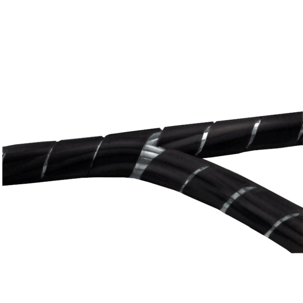 Kabelspiral svart 7,5–60 mm 10 m