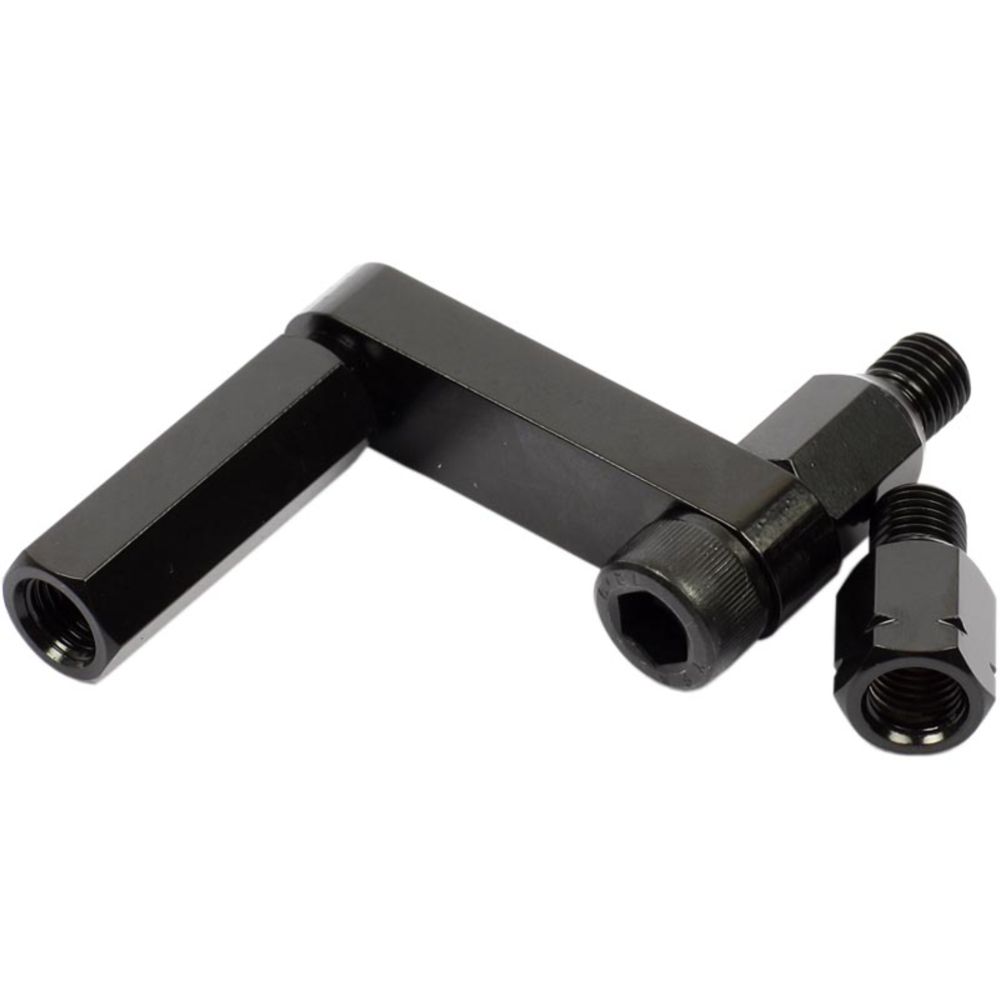 DZ Hardware spegelförlängare svart
