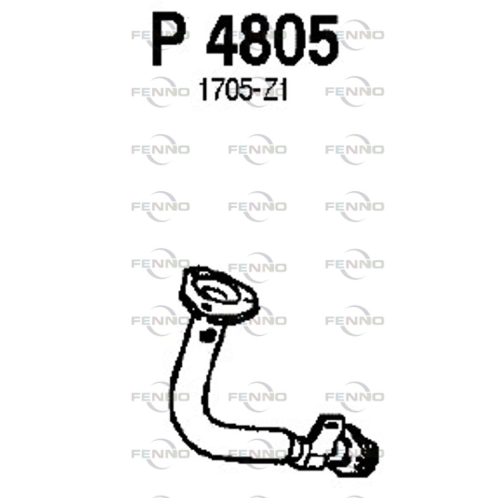 Avgasrör 14-04805