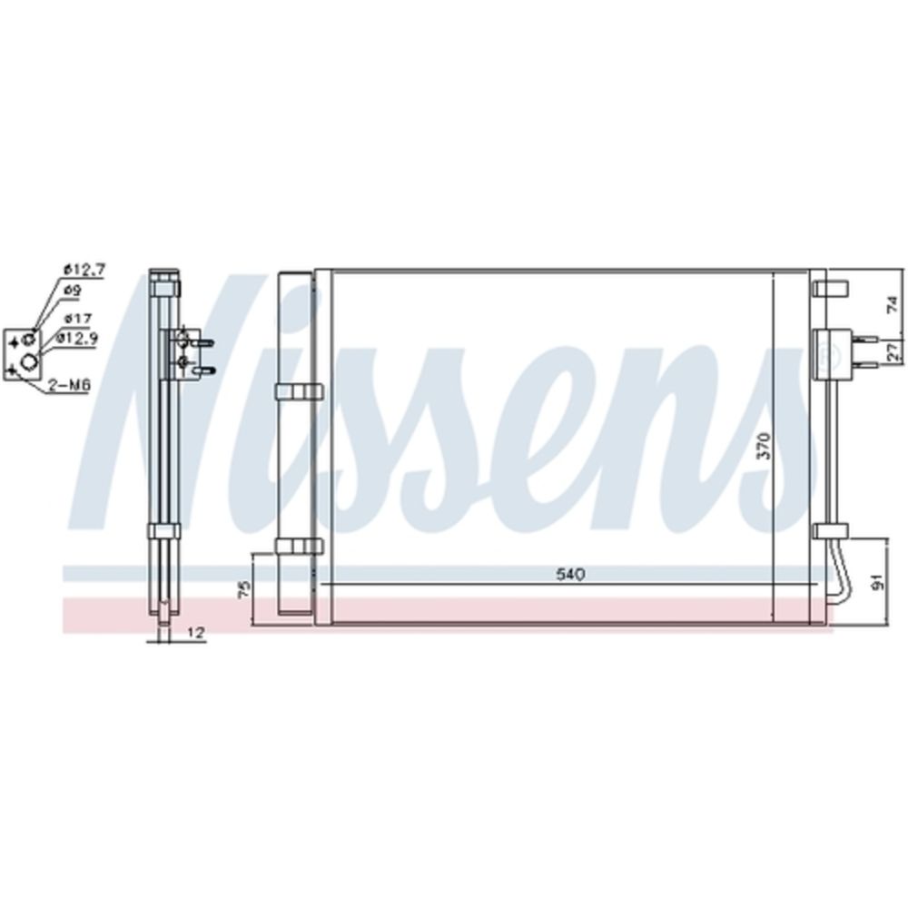 Kliimaseadme kondensaator 30-00440