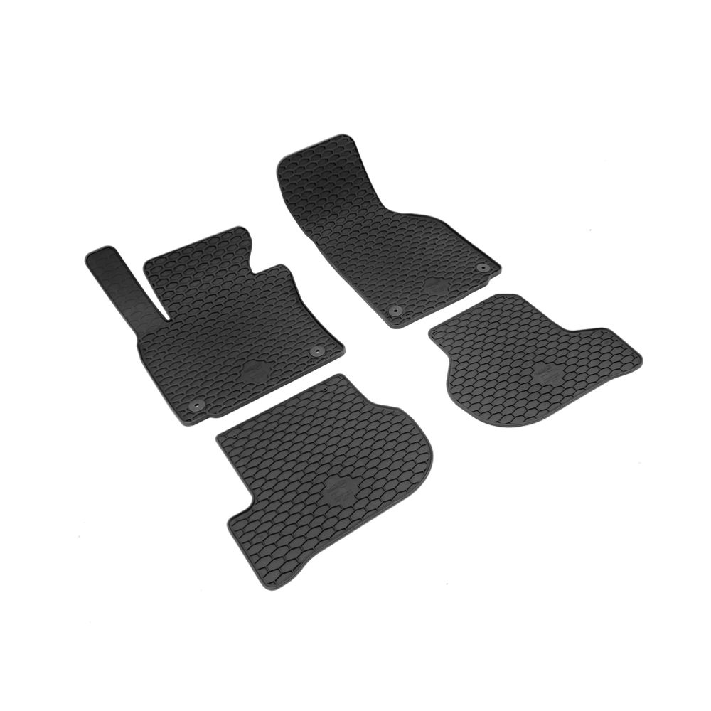 Kummimattide komplekt, Škoda Octavia II (04-13), VW Golf V/VI (08-13), VW Jetta (05-11), must