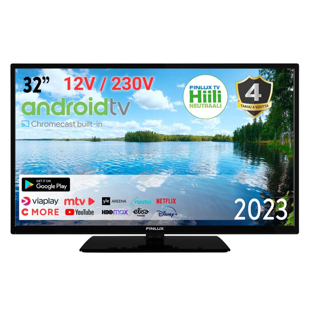 Finlux 32M80ECI-12 32" Android Smart TV 12 V / 230 V