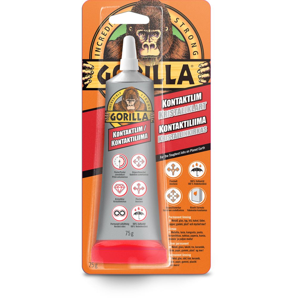 Gorilla kontaktlim 75 g
