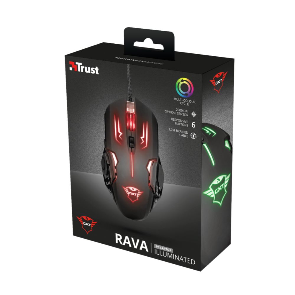 Trust GXT 108 Rava optiline mänguhiir