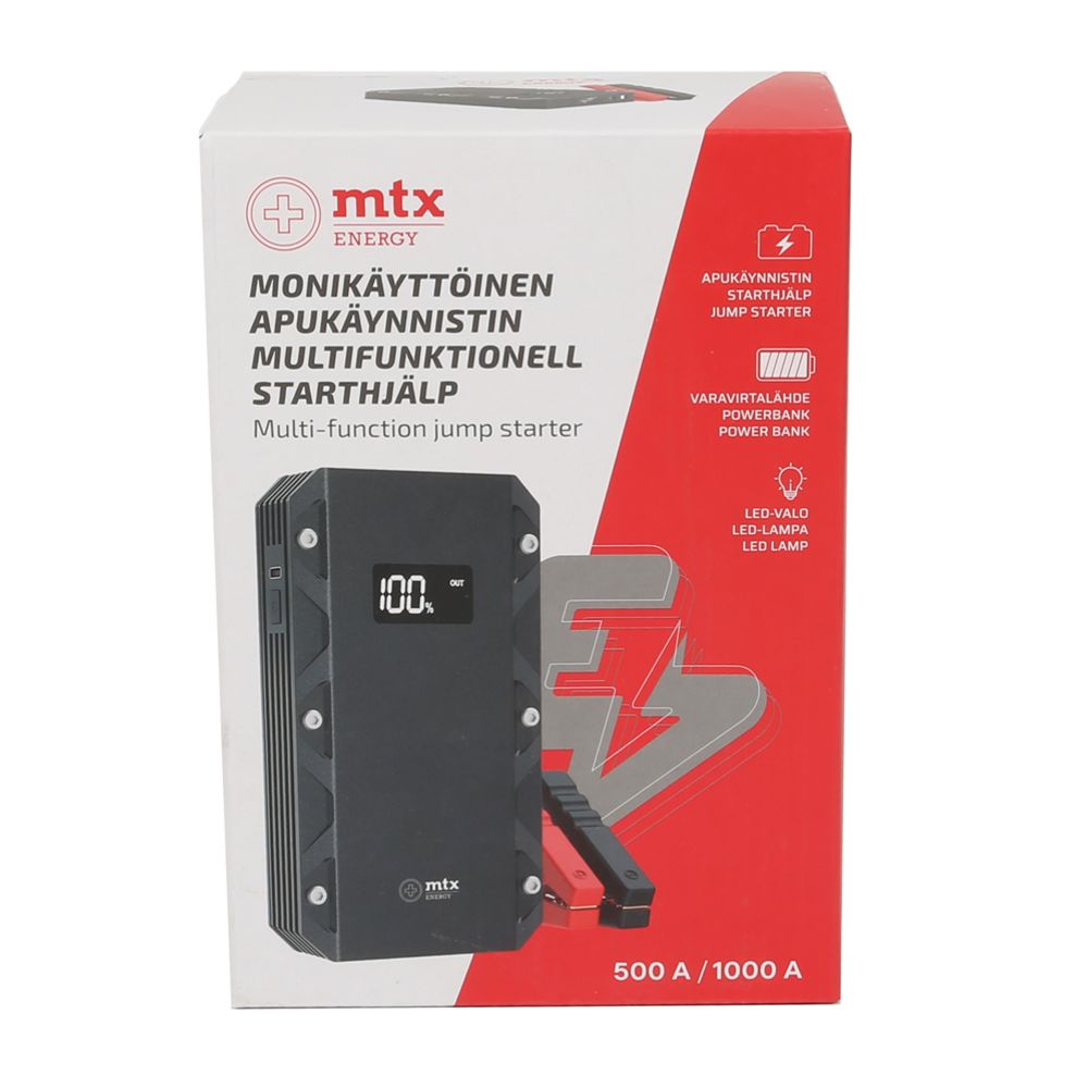MTX Energy starthjälp 500/1000 A