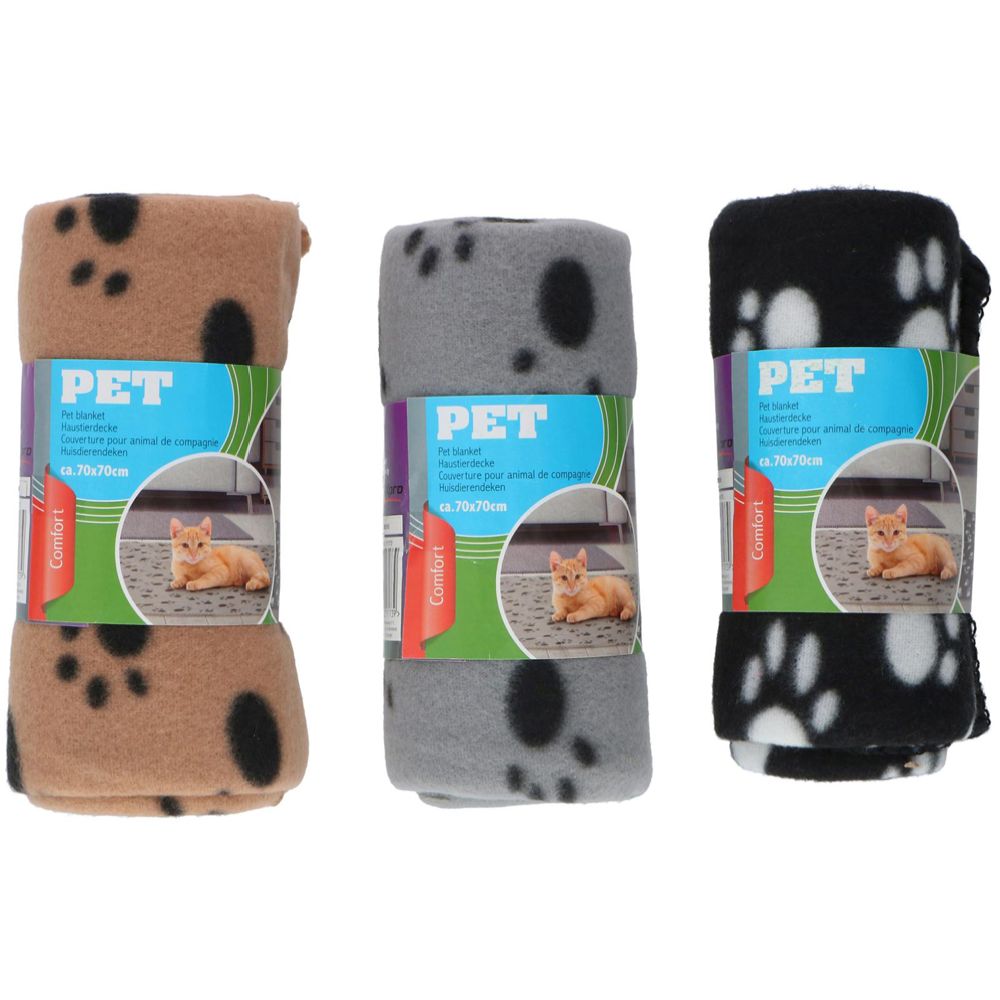 Pet Blanket Lemmikin fleece peitto 70 x 70 cm