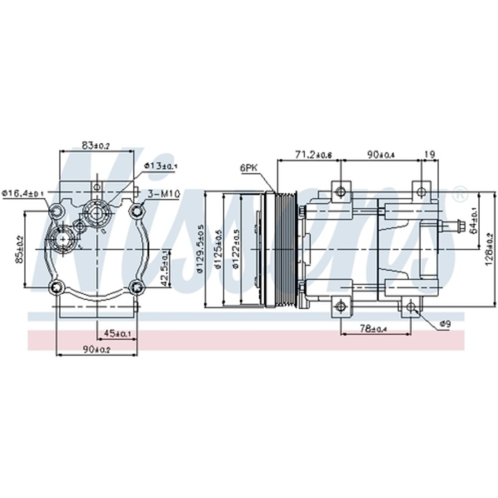 Ilmastointilaitteen kompressori 30-00178
