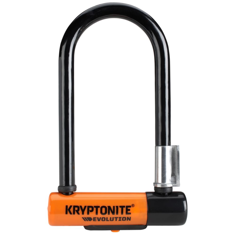 Kryptonite Evolution Mini 7 U-lukk + tross, 120 cm