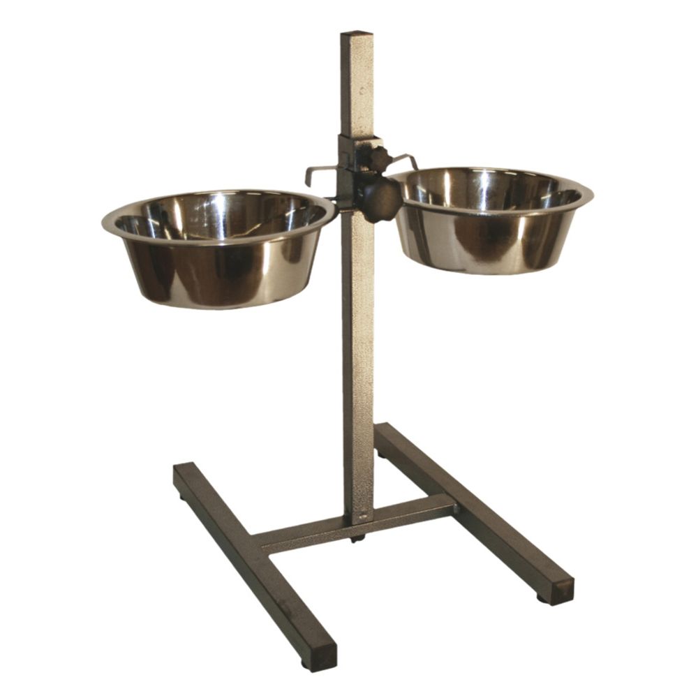Teline 1,5 l kupeille sis. 2 kpl 1,5 l metallikuppi