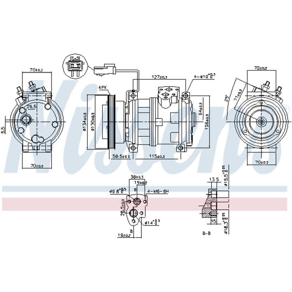 Kliimaseadme kompressor 30-00362