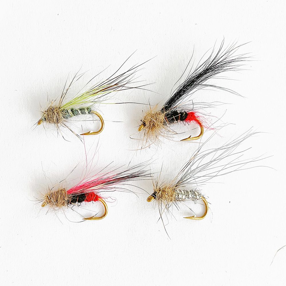 MTX Fishing ministreamer flugset 4 st