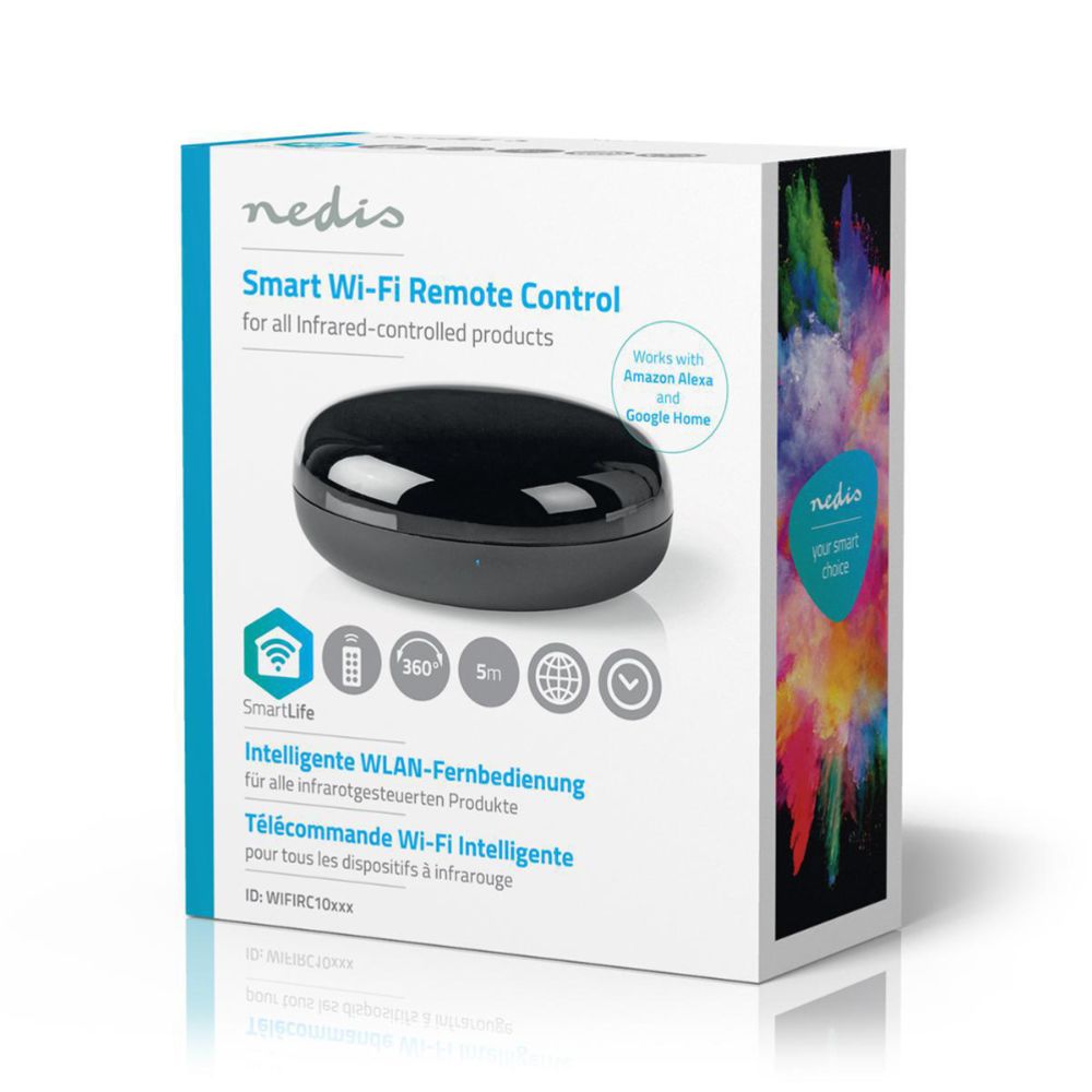 Nedis SmartLife yleiskaukosäädin infrapunalla toimivien laitteiden ohjaukseen