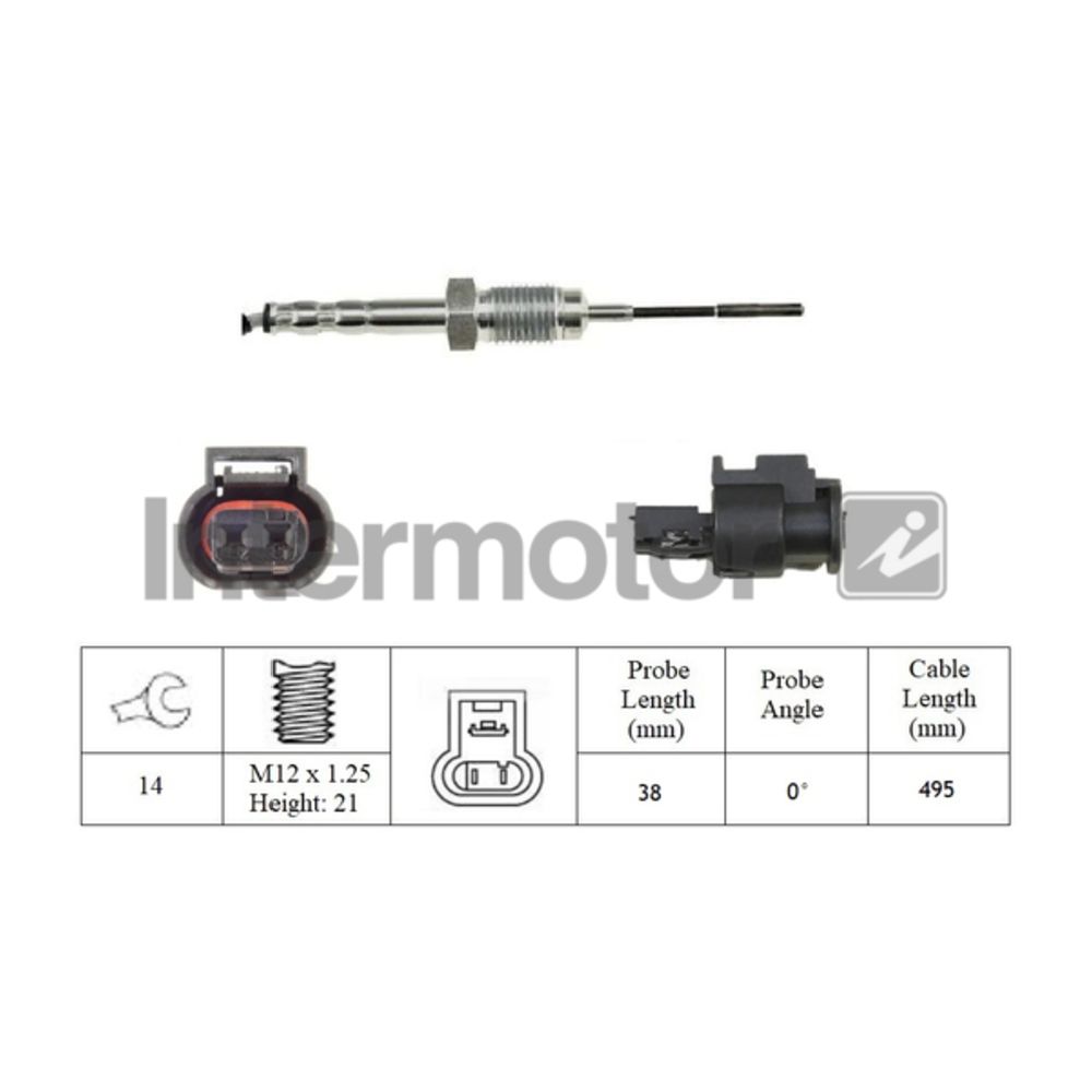 Sensor, avgastemperatur 28-00874