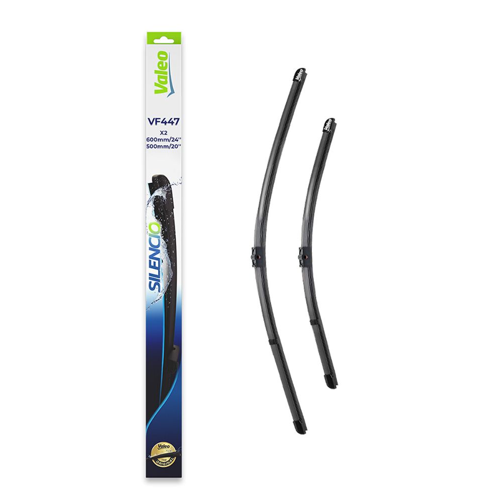Valeo X-trm/AeroTwin VM447/VF447/A970S pyyhkijänsulkapari 60 + 50 cm