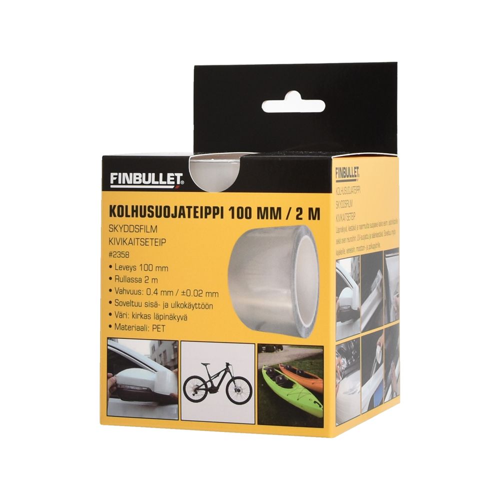 Finbullet Kolhusuojateippi 100 mm 2 m