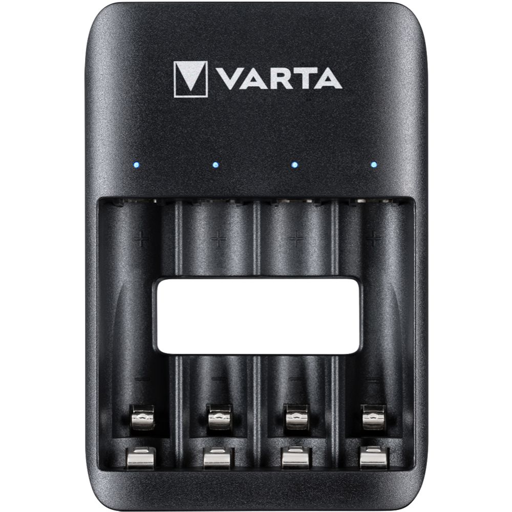 VARTA USB Quattro akkuparistolaturi + 4 x AA 2100 mAh