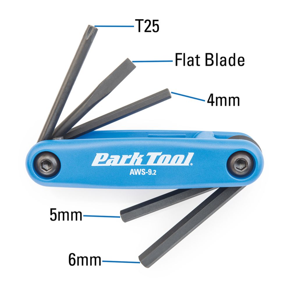 Park Tool AWS-9.2 kuuskantvõtmete komplekt