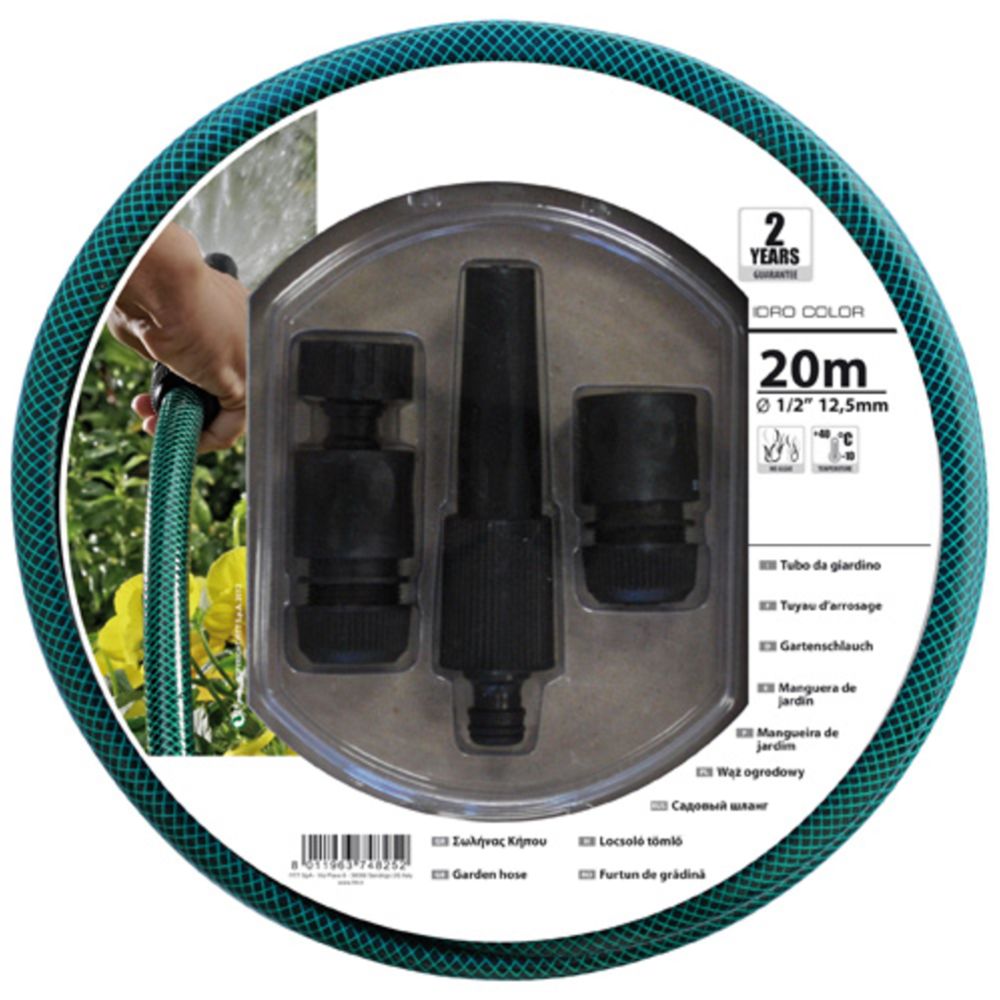 Aiavoolikukomplekt 1/2" 20 m