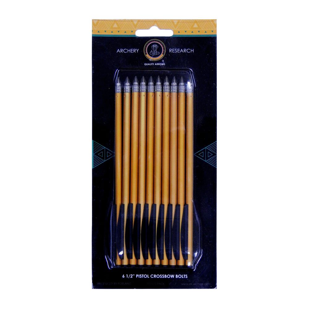 Ek Archery 6,5'' alumiiniumnooled 10 tk püstolamb