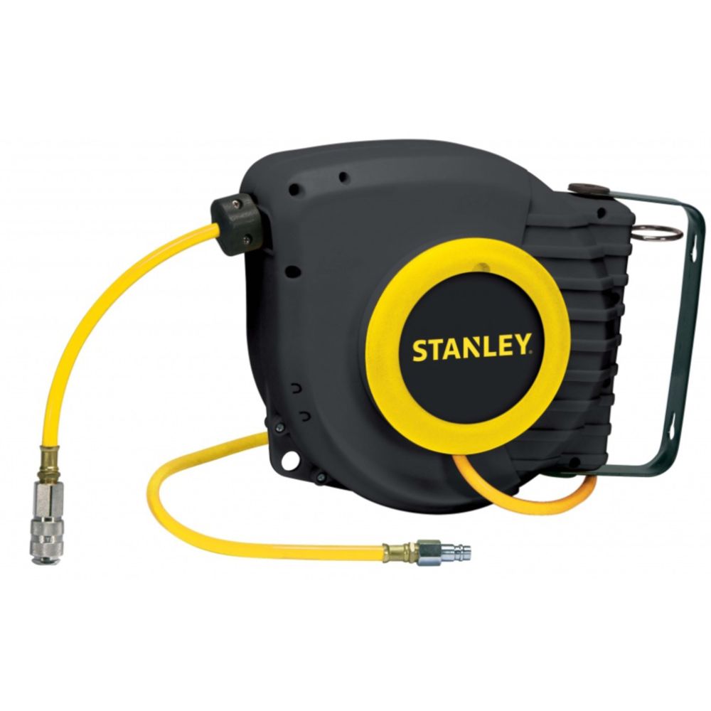 Stanley seinale paigaldatav suruõhuvoolikurull, 10 mm, 9 + 1 m