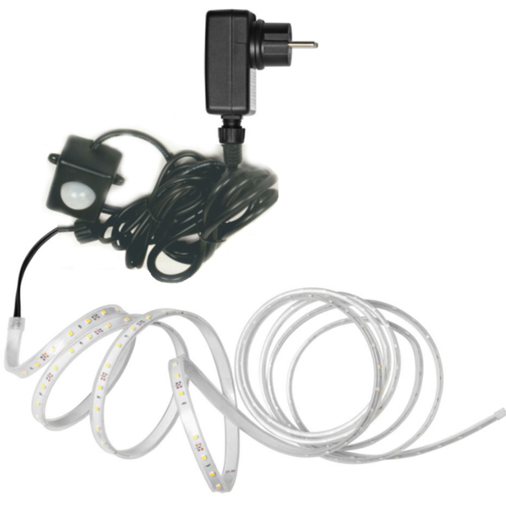 Led Energie LED-valonauha hämäräkytkimellä 24V 3000K IP44 5m