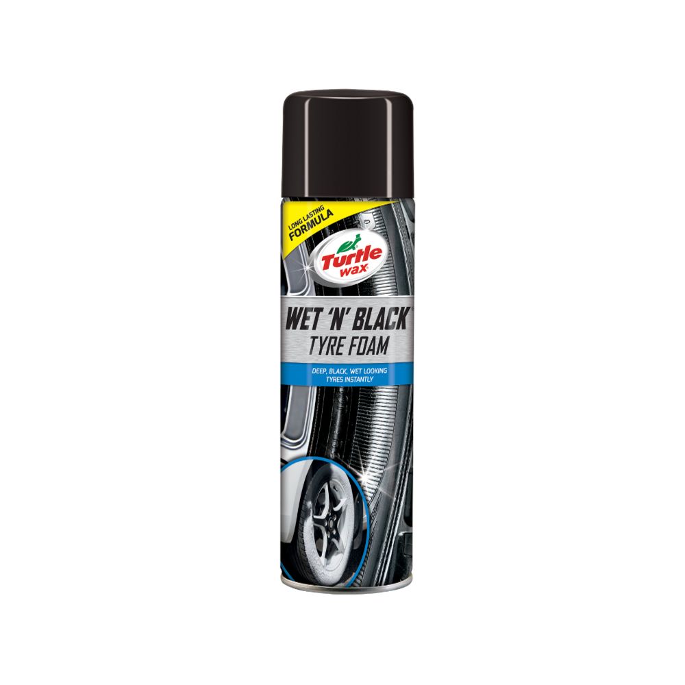 Turtle Wax Wet N Black Foam rehvitöötlusvaht 500 ml