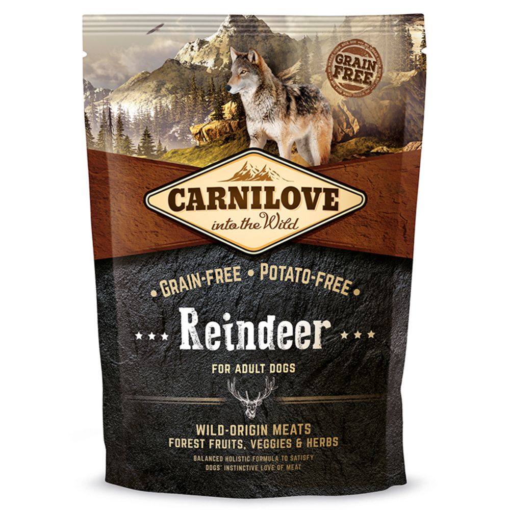 Carnilove poro kuivaruoka aikuisille koirille 1,5 kg