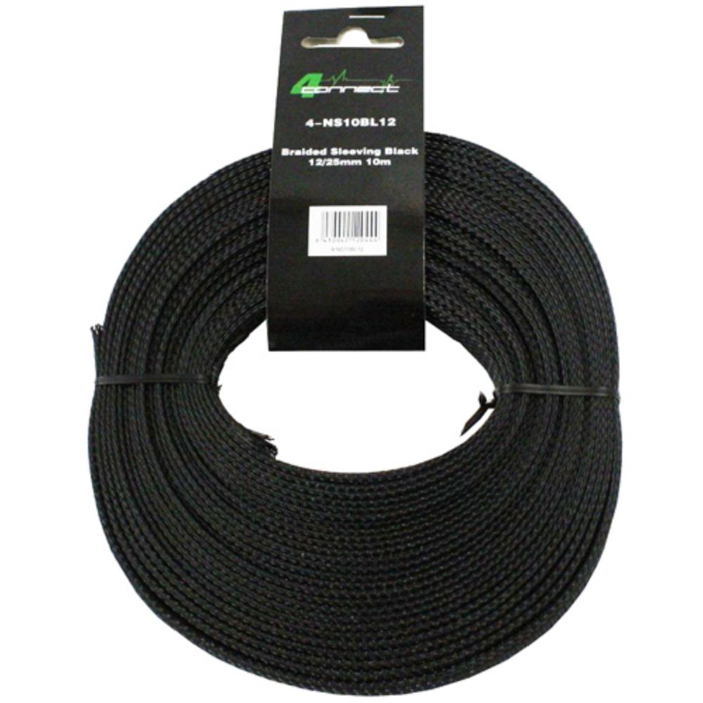 Four Connect nylonstrumpa svart 12/25 mm 10 m