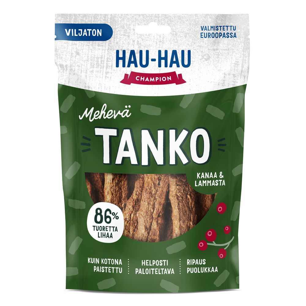 Hau-Hau Champion Mehevä Tanko Kanaa & Lammasta herkku 140 g
