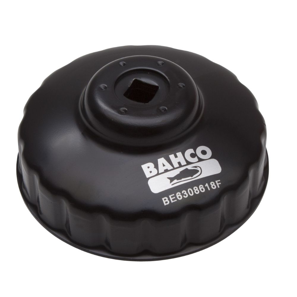 Bahco BE6308618F öljynsuodattimen kuppiavain 86mm 18-kulmainen