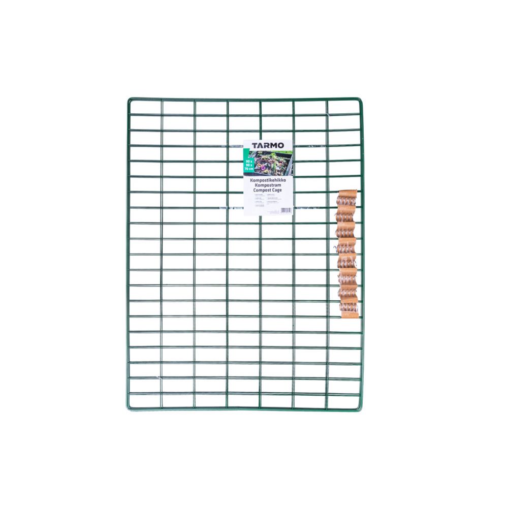 Lehtikompostori metalli 90 x 90 x 70 cm