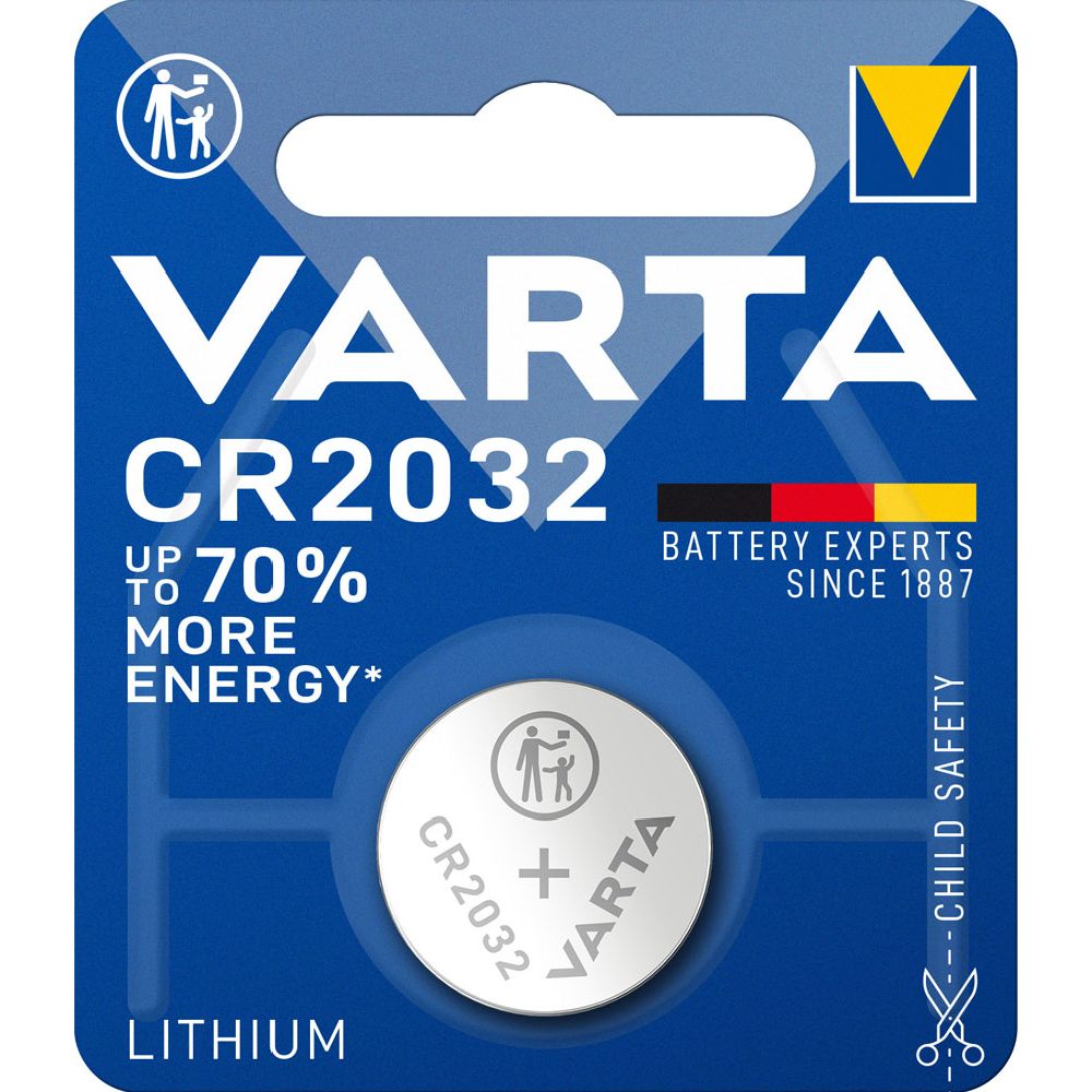 VARTA CR2032 knappcellsbatteri