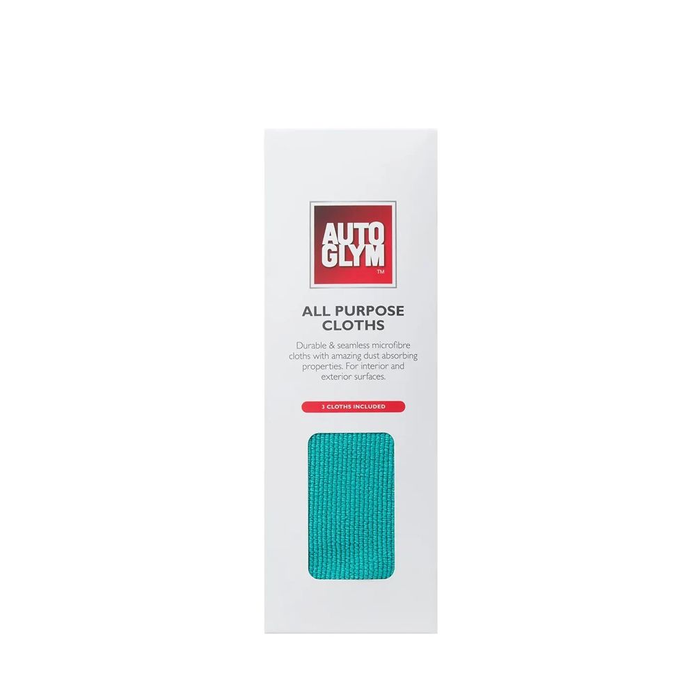 AutoGlym All Purpose Cloths mikrokuituliina 3 kpl
