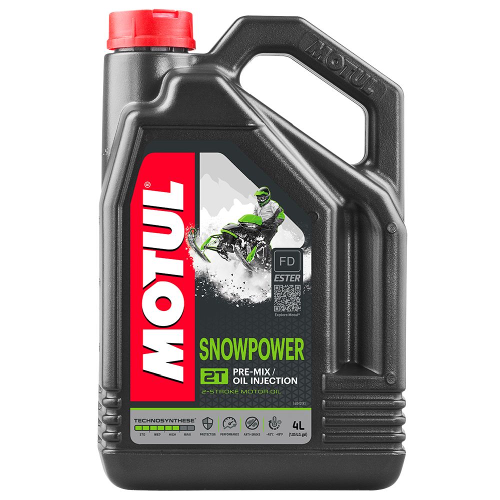 Motul SnowPower 2T mootorsaaniõli, 4 l