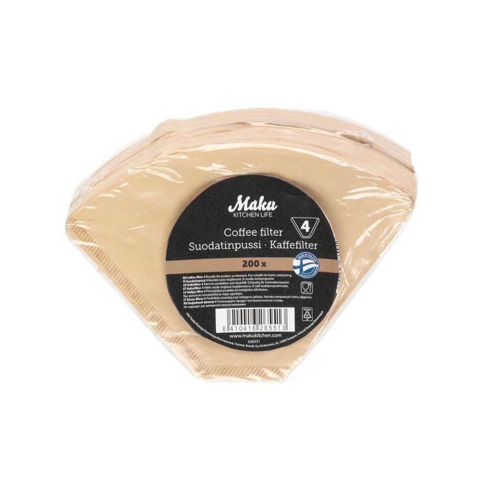 Maku kohvifilter 1x4 200 tk