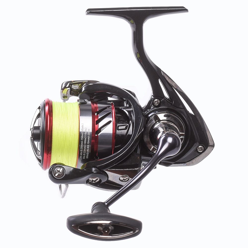 Daiwa 18 Ninja LT haspelrulle med Daiwa Jbraid